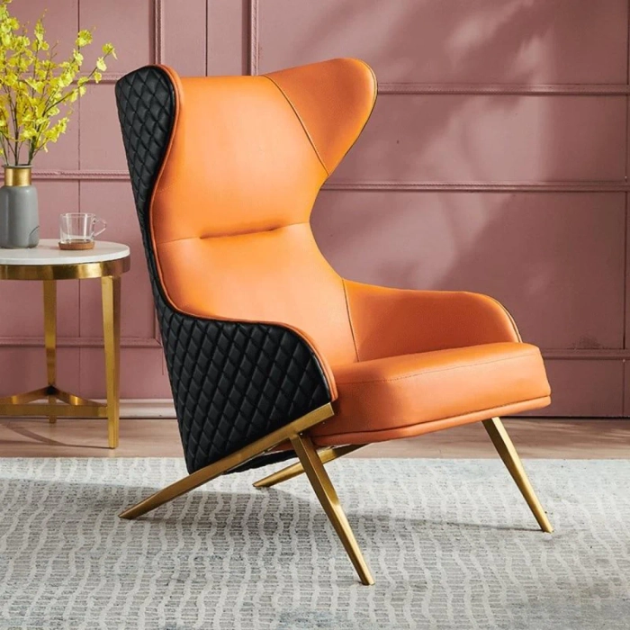 Modern Leather Lounge Chair